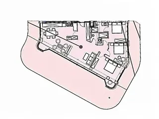 3 спальни, 248,7 м²
