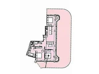 3 спальни, 203,8 м²