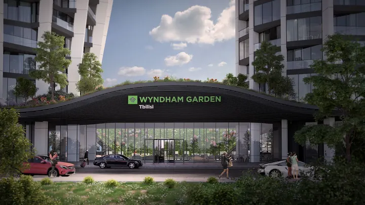 Отель Wyndham Garden в корпусе C