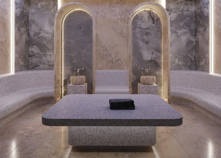 3 SPA-комплекса с массажными кабинетами и хаммамом