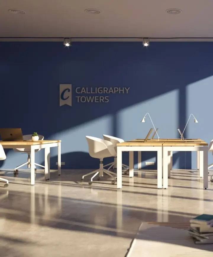 Coworking space and conference room